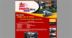 Desktop Screenshot of partybushire.co.za